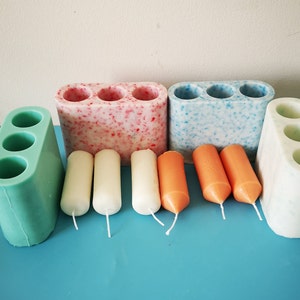 UCO Lantern Candle Silicone Mould - 3 & 6 Cavities for DIY Candle Making