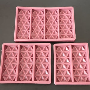 Tarts Soaps Resin Petal-Styled Snap-Bar Silicone Mould Wax Melt Mould Candles Tarts Soaps Resin Petal-Styled Snap-Bar Silicone Mould Wax Melt Mould Candles