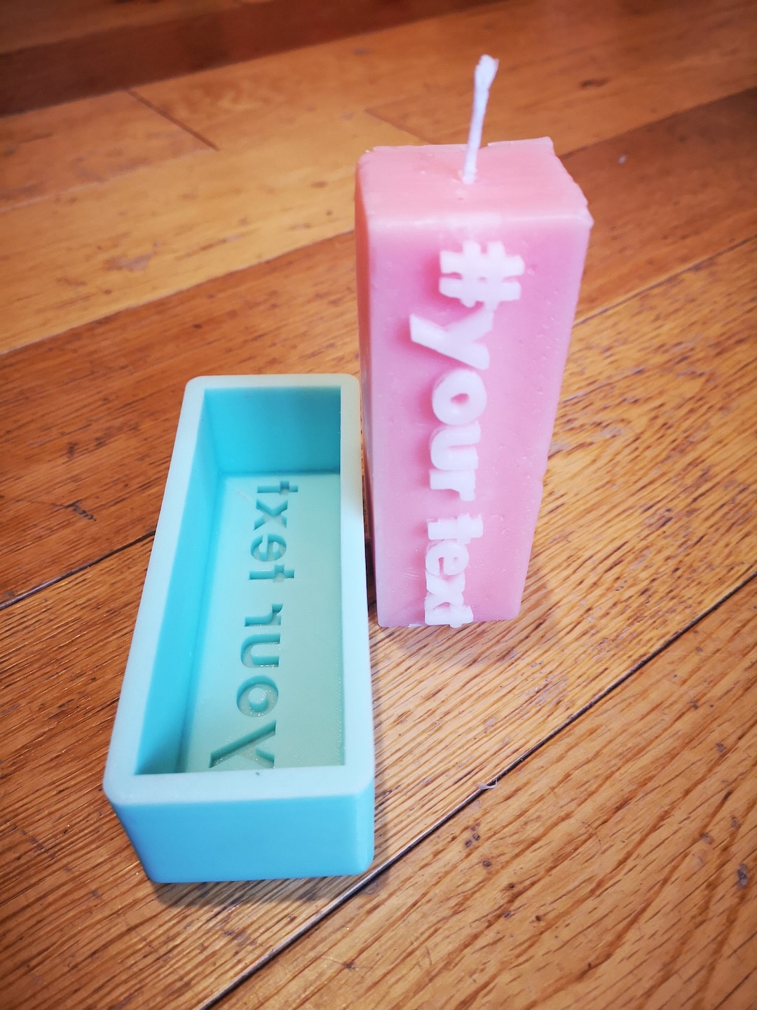 STAMPO CANDELA CILINDRO silicone arte 3D stampo cera stampo candela stampo per torta resina EUR