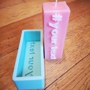 Custom Made Silicone Mould Service - Wax Melt Soap Candle Resin Craft
