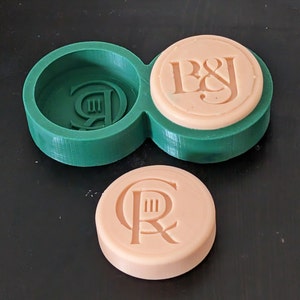 ROUNDED EDGES - Custom Made Silicone Moulds for Butter, Soap Bars, Personalised Moulds