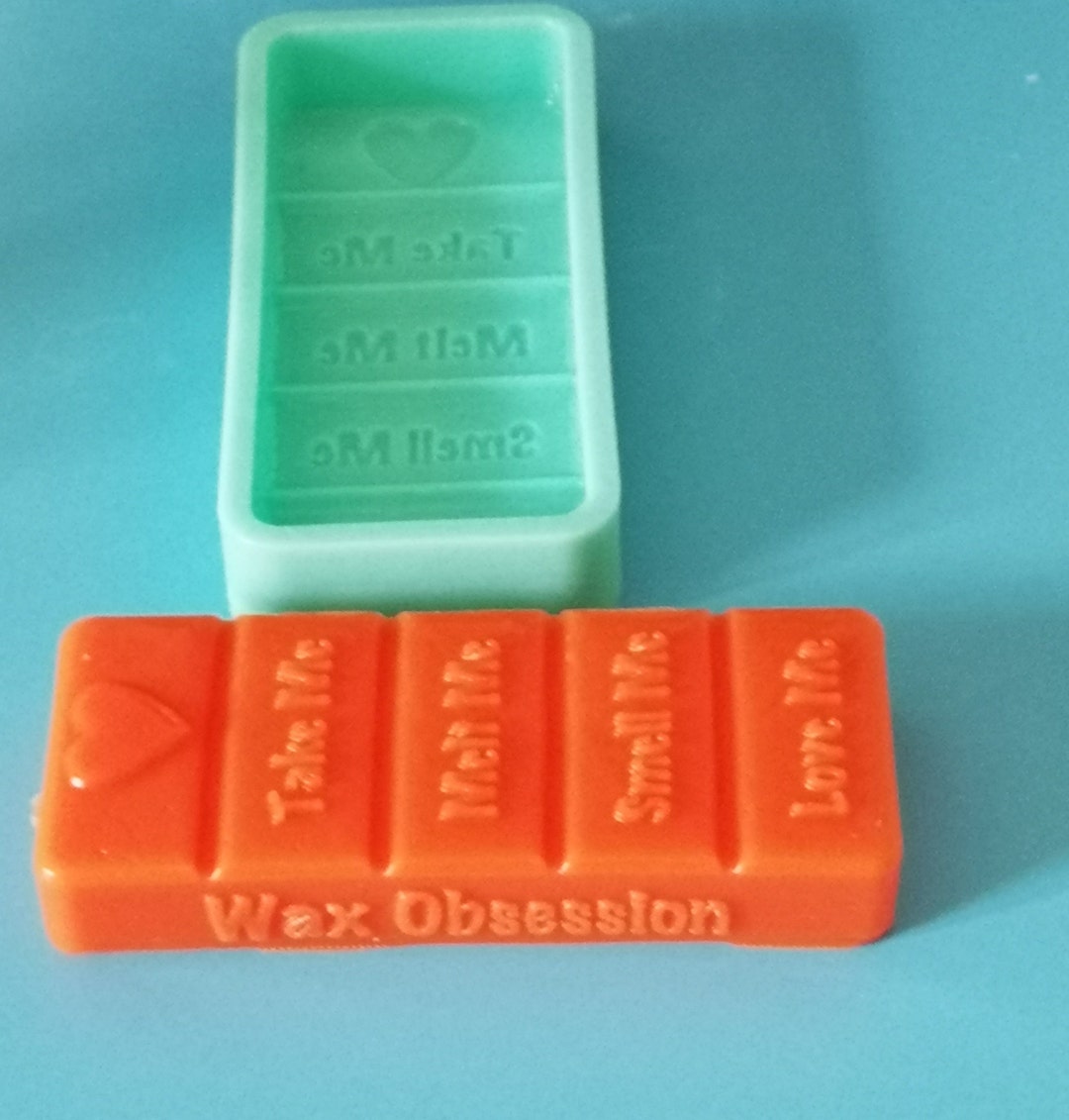 WAX OBSESSION Wax Melt Silicone Mould Snap Bar Wax Melt Meltme Smellme