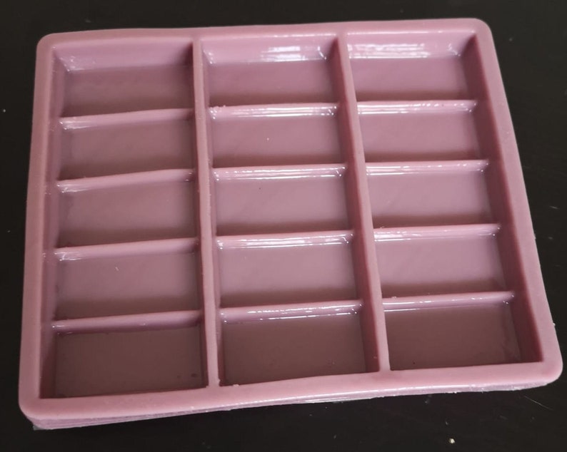 Rectangular Snap BarStyled Silicone Mould For Wax Melts Etsy