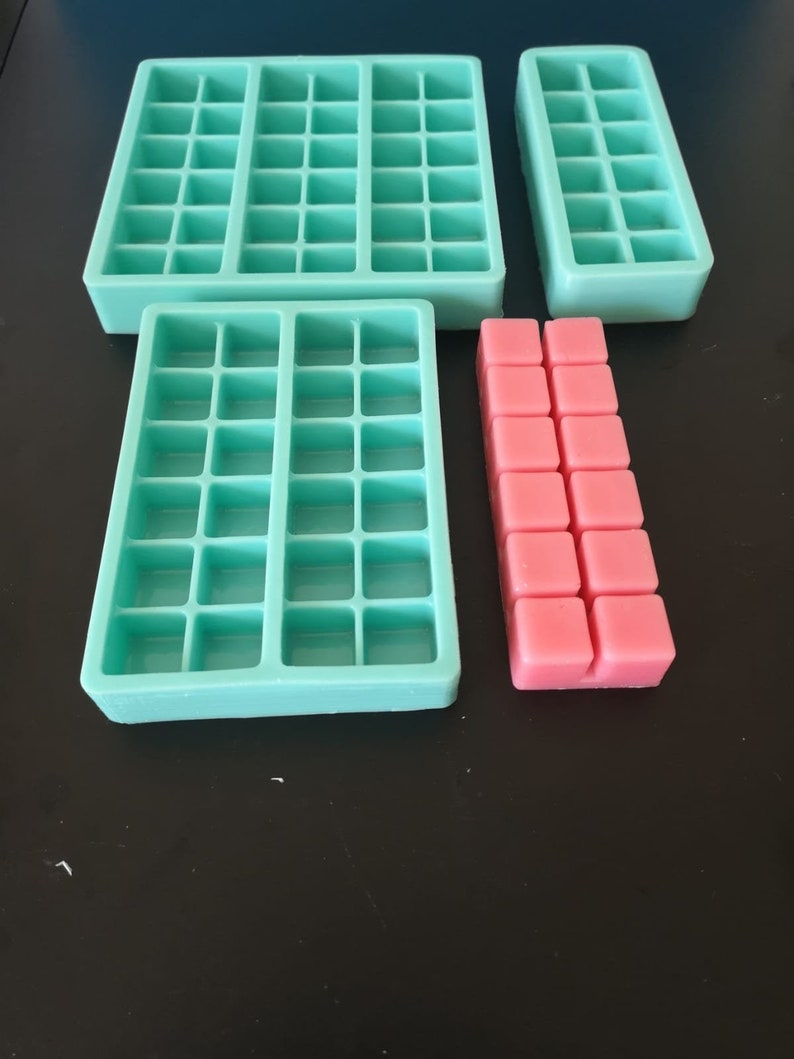 Snap BarStyled Silicone Mould For Wax Melts Candles Soaps Etsy