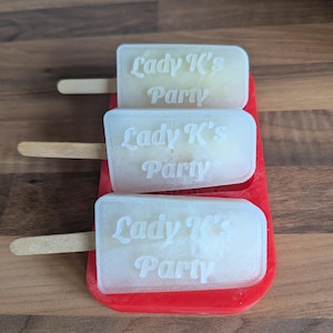 Custom Ice Cream Mould, Lollipop Mould With Lid – Perfect for Parties, Family Fun, and Adult Treats
