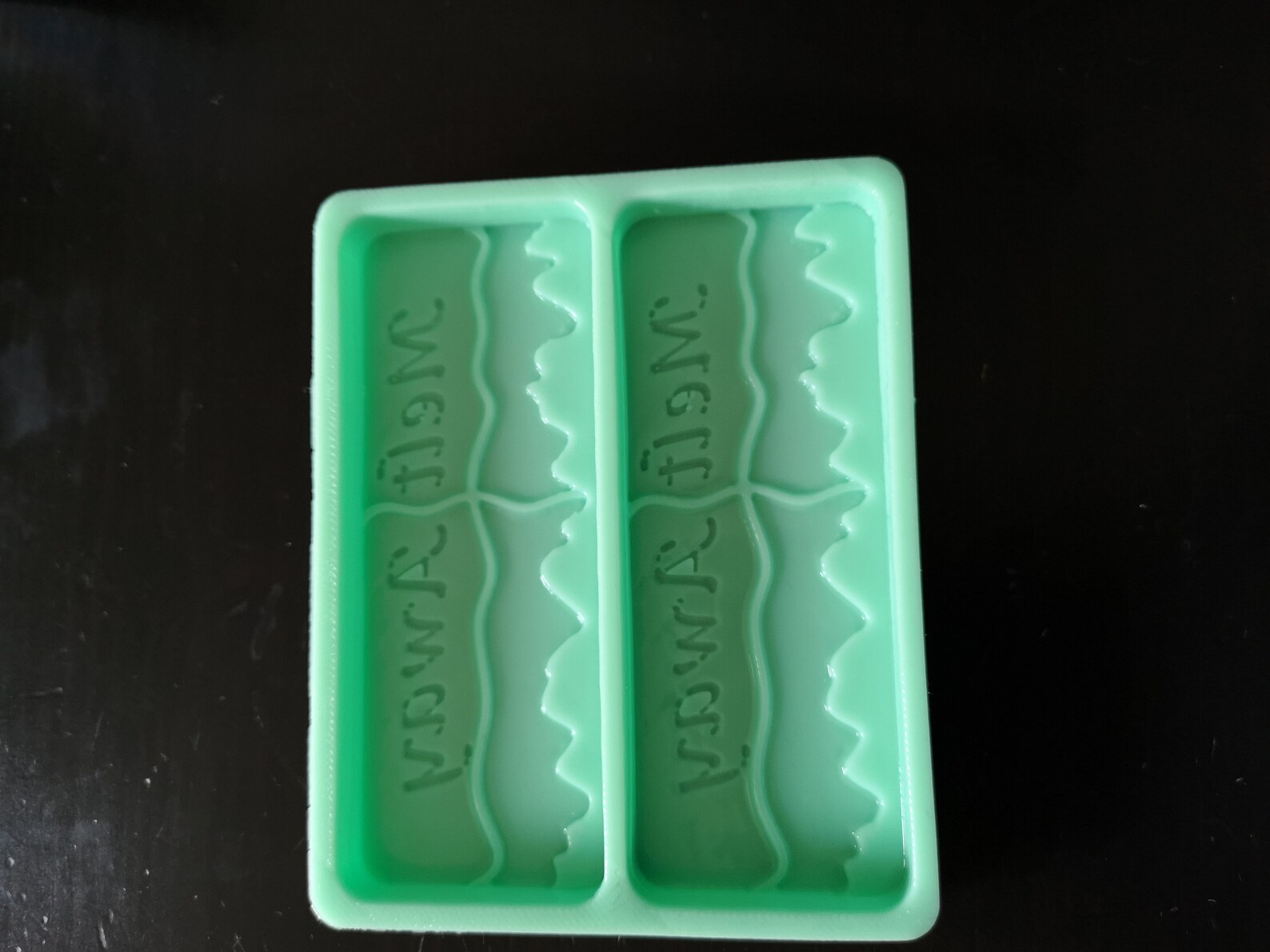 Melt Away Wax Melt Silicone Mould Snap Bar Wax Melt Sample Etsy