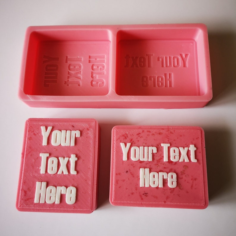 Custom Made Silicone Moulds for Soap Bars Personalised Moulds Etsy