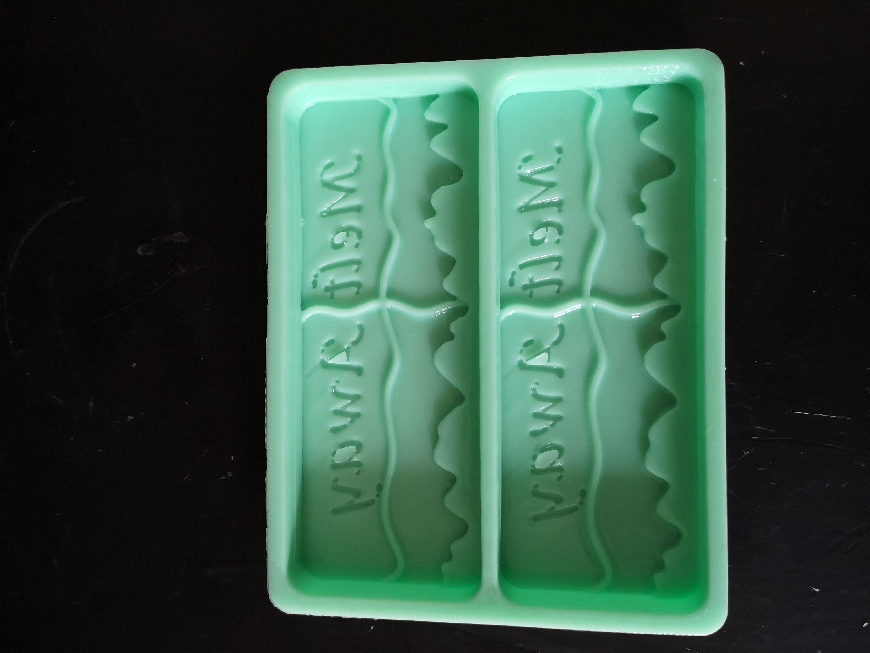 Melt Away Wax Melt Silicone Mould Snap Bar Wax Melt Sample Etsy UK