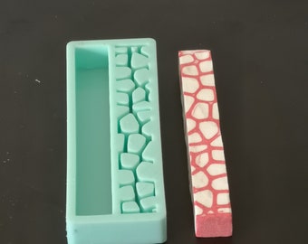 Multi-Cast Silicone Mould for Pen Blanks - Giraffe
