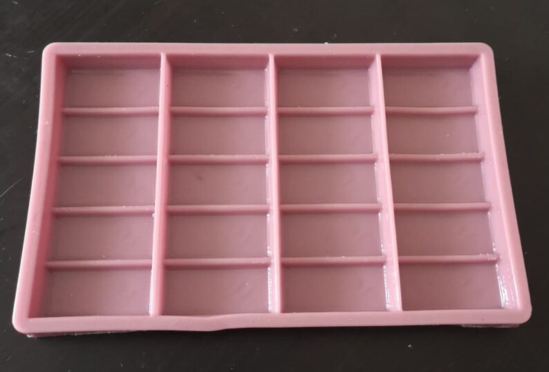Rectangular Snap BarStyled Silicone Mould For Wax Melts Etsy