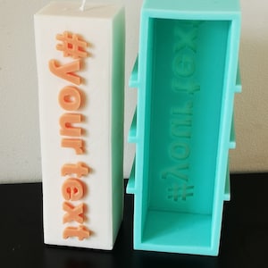 SAY It With A CANDLE - Custom Made Silicone Mould Service