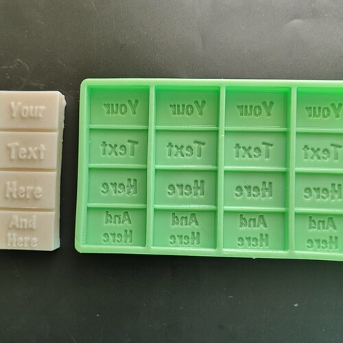 Wavy Snap Bar Silicone Mould for Wax Melts Candles Soaps Etsy UK