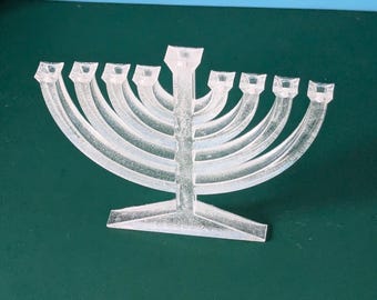 Hanukkah Mould, Judaica Resin Mould, Menorah Chanukah Mold, for Resin, Concrete & More