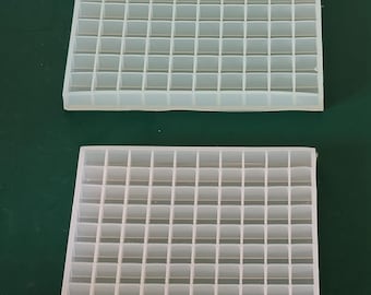 Professional Silicone Gummy & Candy Molds - Cube Shape (1mL, 2mL, 3mL)