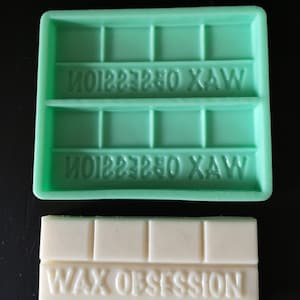 WAX OBSESSIE - Wax Melt siliconen mal Snap Bar Wax Melt monster mal