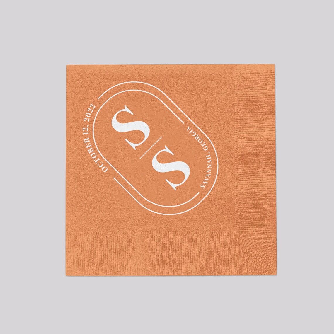 Personalized Wedding Cocktail Napkins Custom Wedding Napkins Etsy