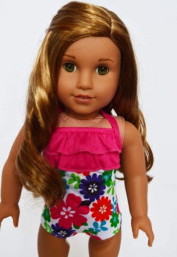 AG Beachwear Hibiscus Print Swimsuit 