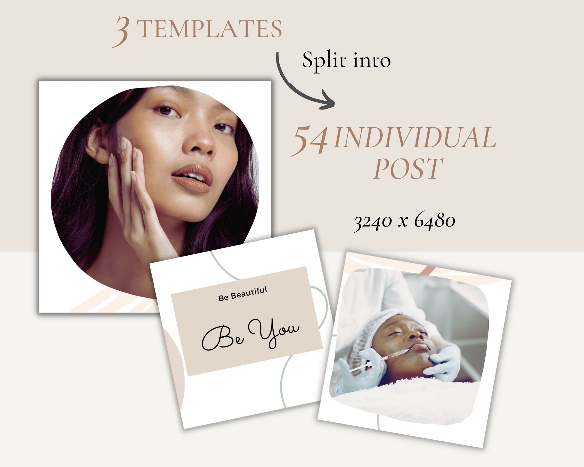 Nurse Injector Templates | Botox and Filler Instagram Posts | Anti ...