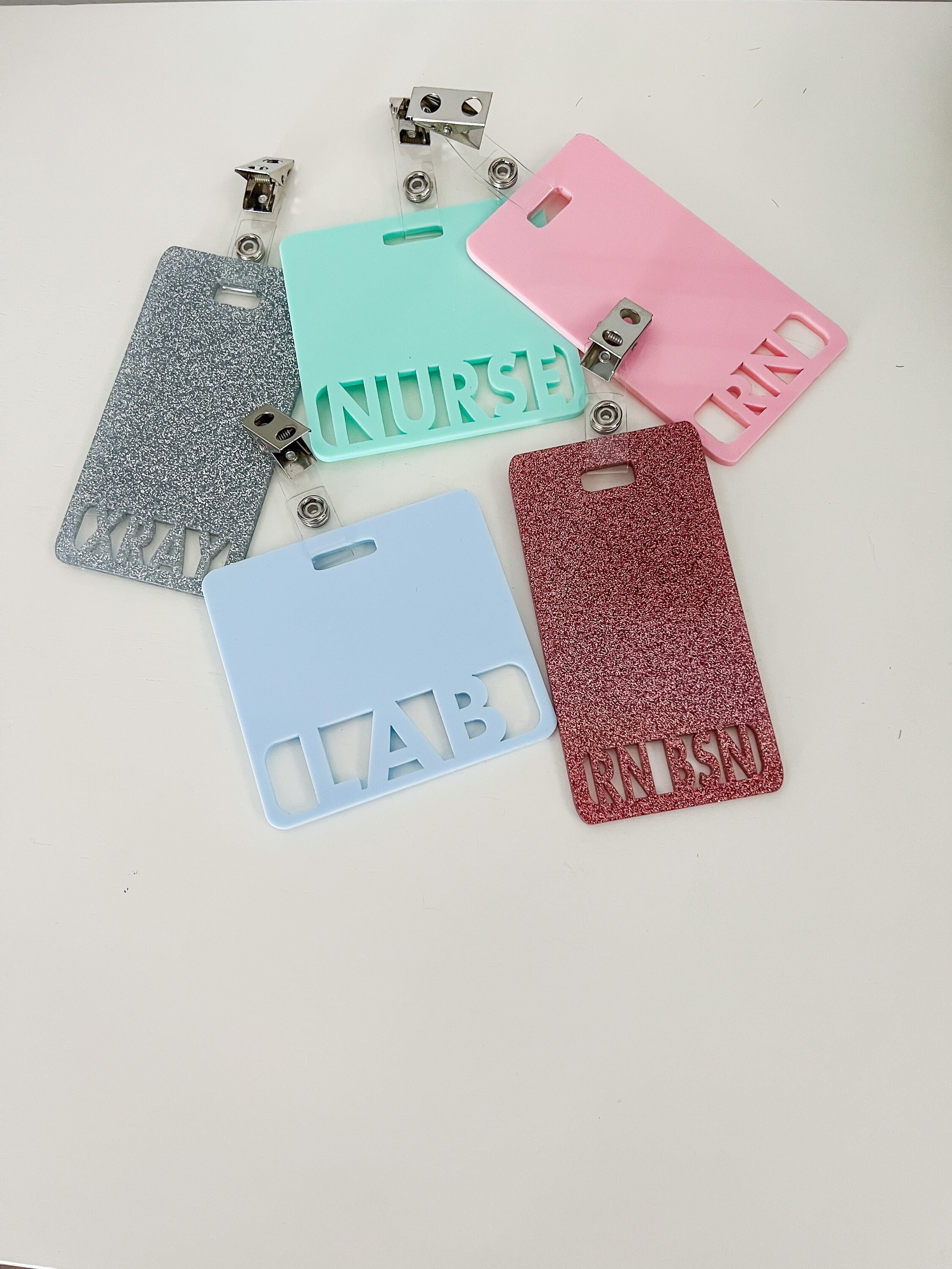 Badge Buddy for ID Card Work ID Badge Holder Lab Badge Etsy UK