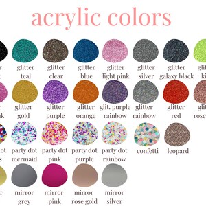 a poster with a bunch of different colors