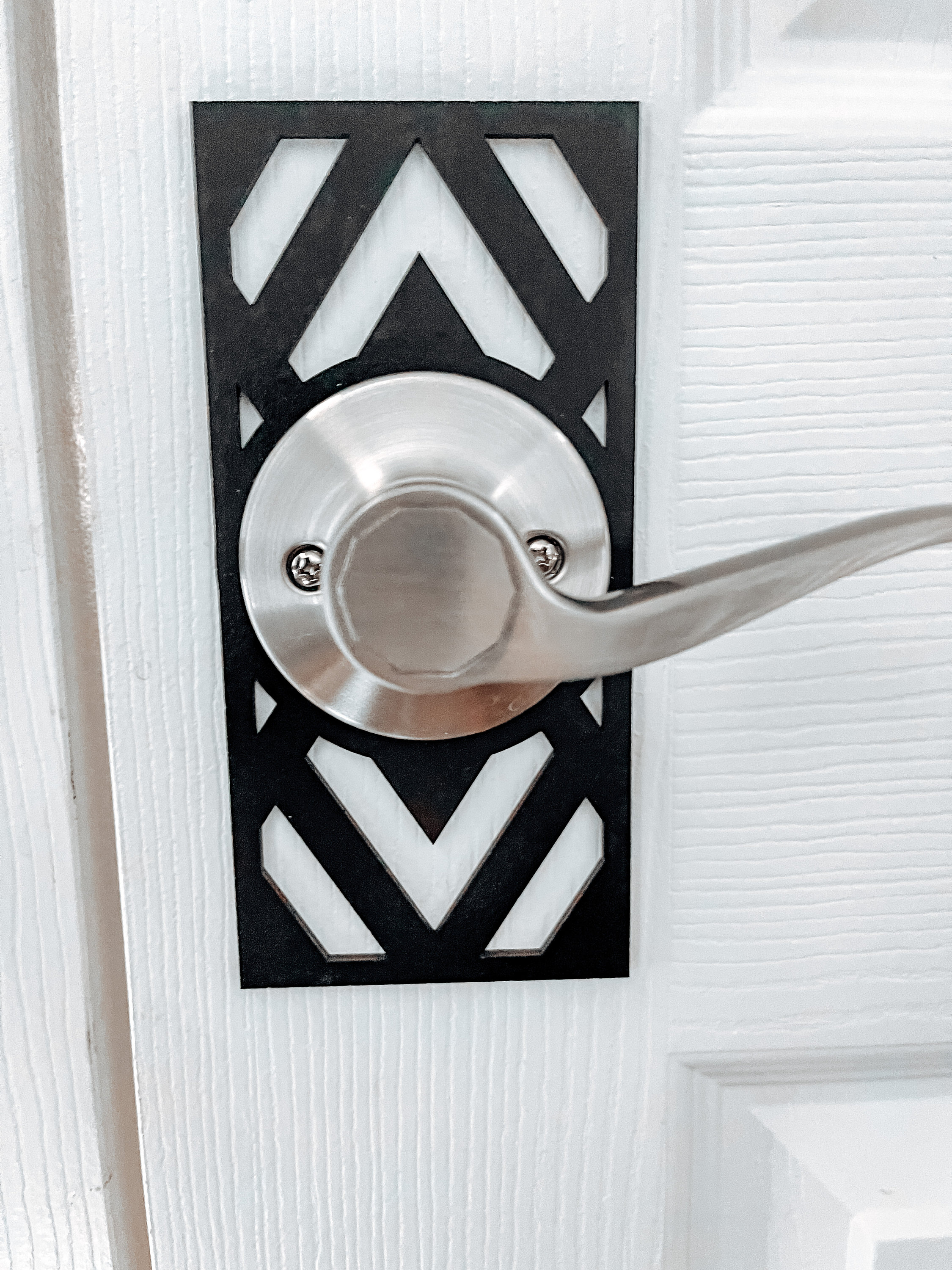 Door Handle Decorative Plate Hanging Hardware for Door Etsy