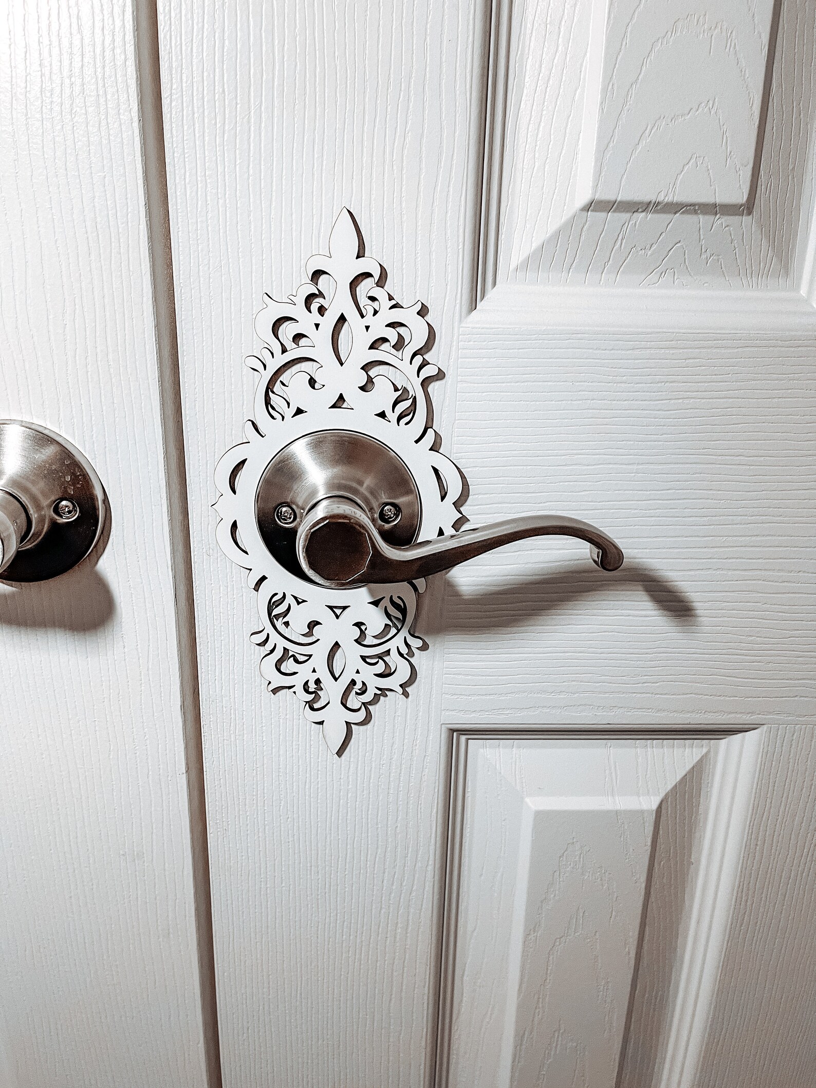 Door Handle Decorative Plate Hanging Hardware for Door Etsy