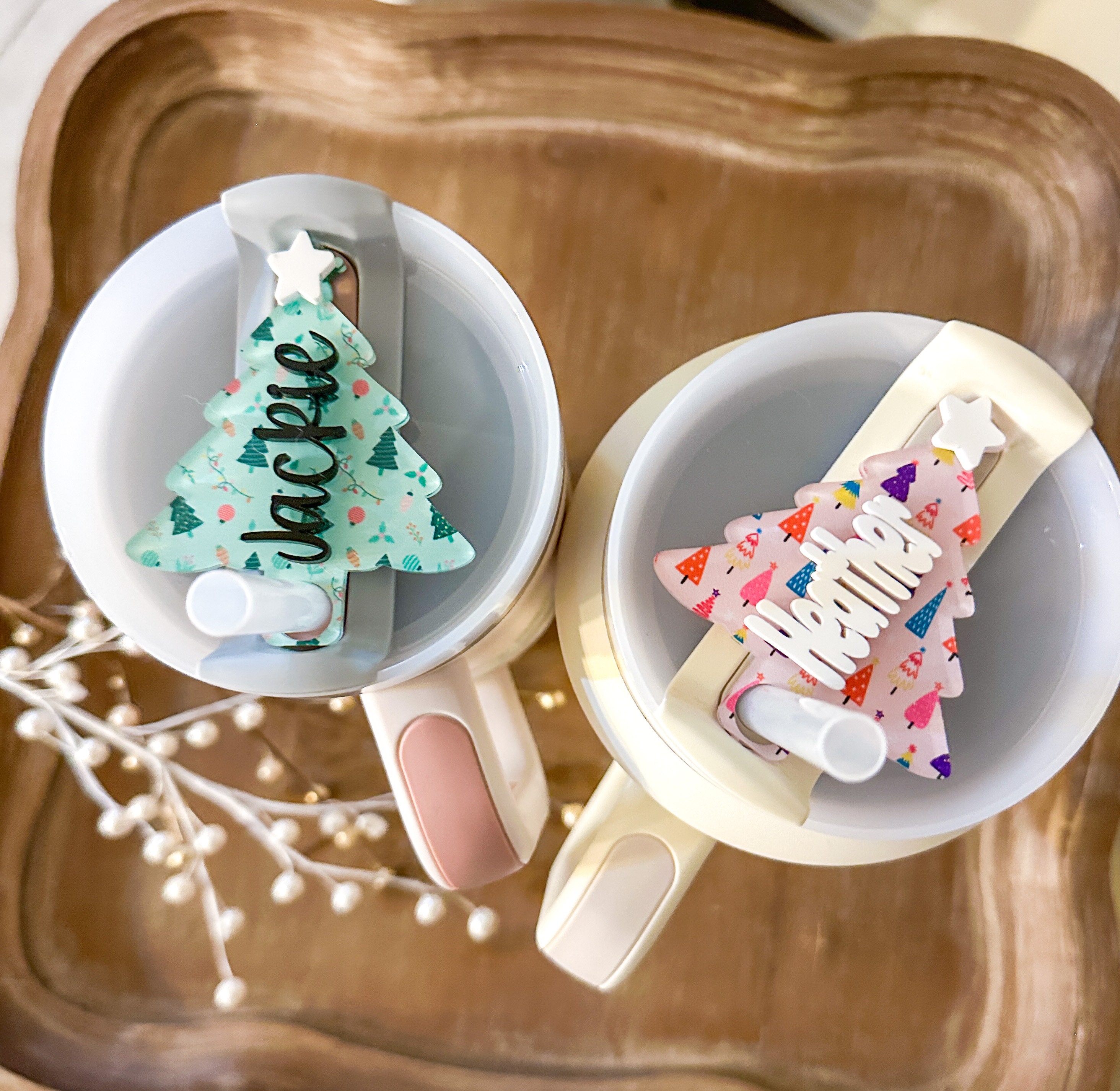 Christmas Tree Cake Tumbler Tag - Stanley Tumbler Tags