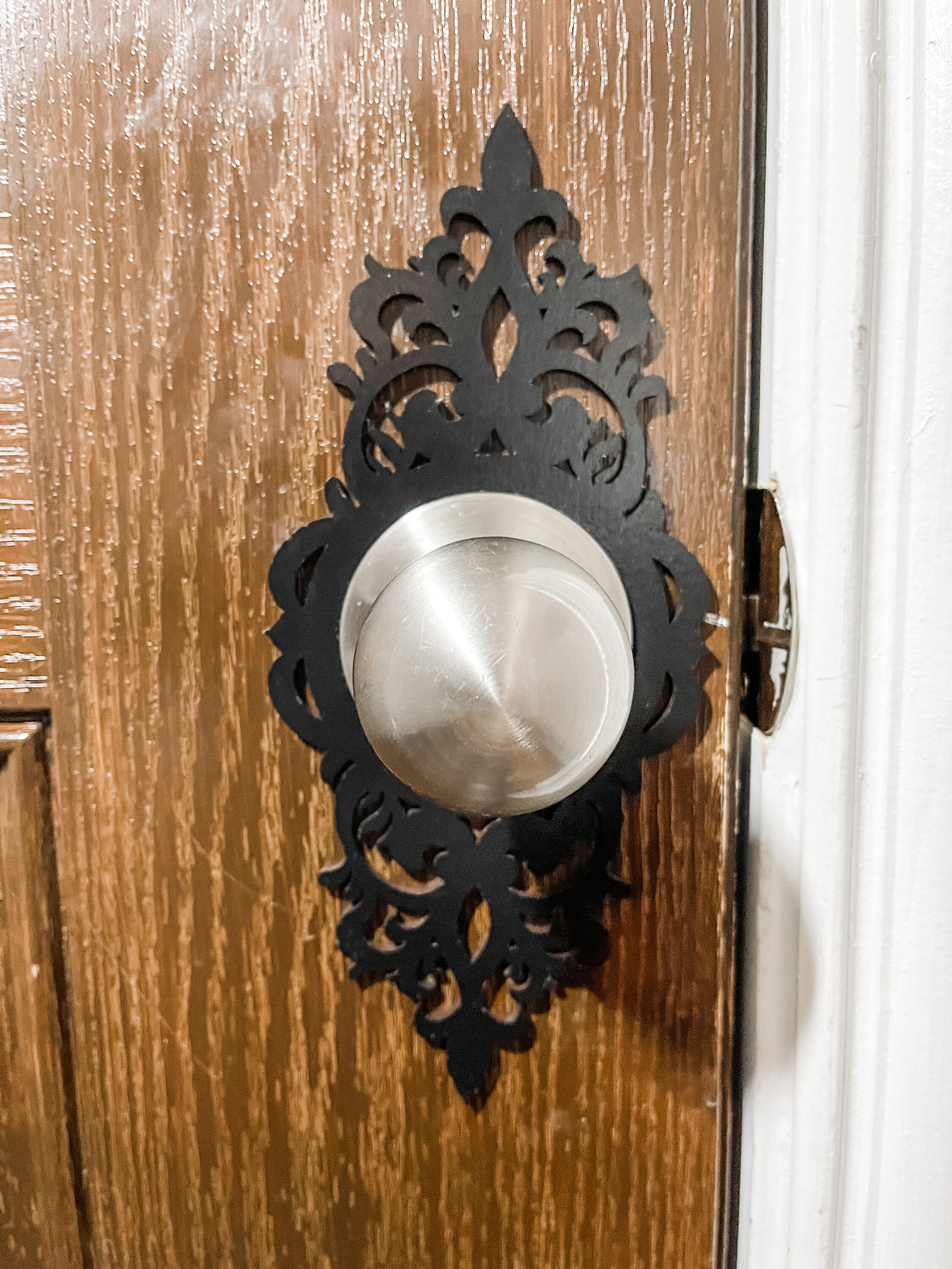 Door Handle Decorative Plate Hanging Hardware for Door Etsy