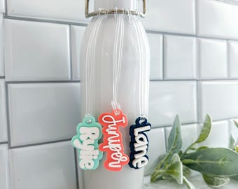 Personalized Backpack and Luggage Name Tags for Kids