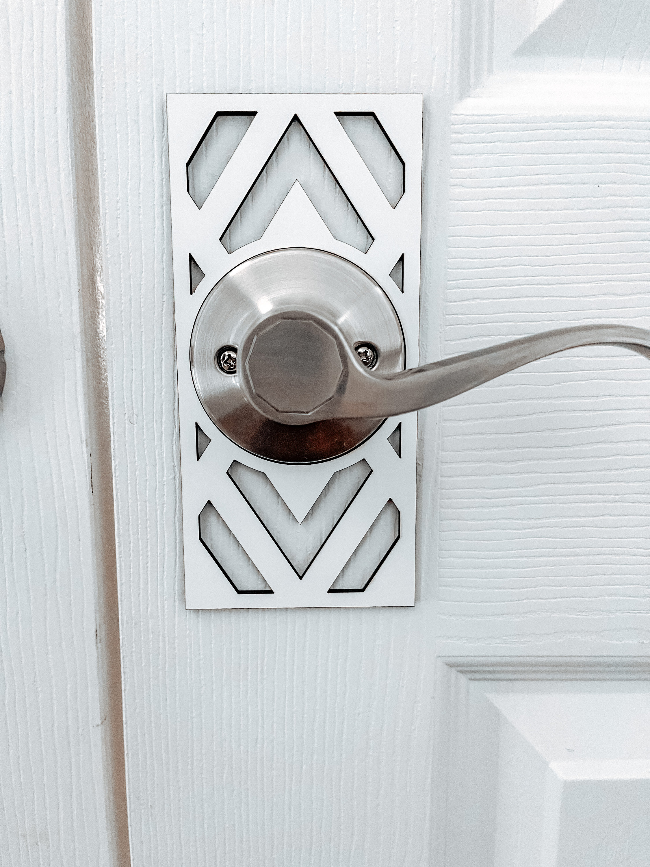 Door Handle Decorative Plate Hanging Hardware for Door Etsy