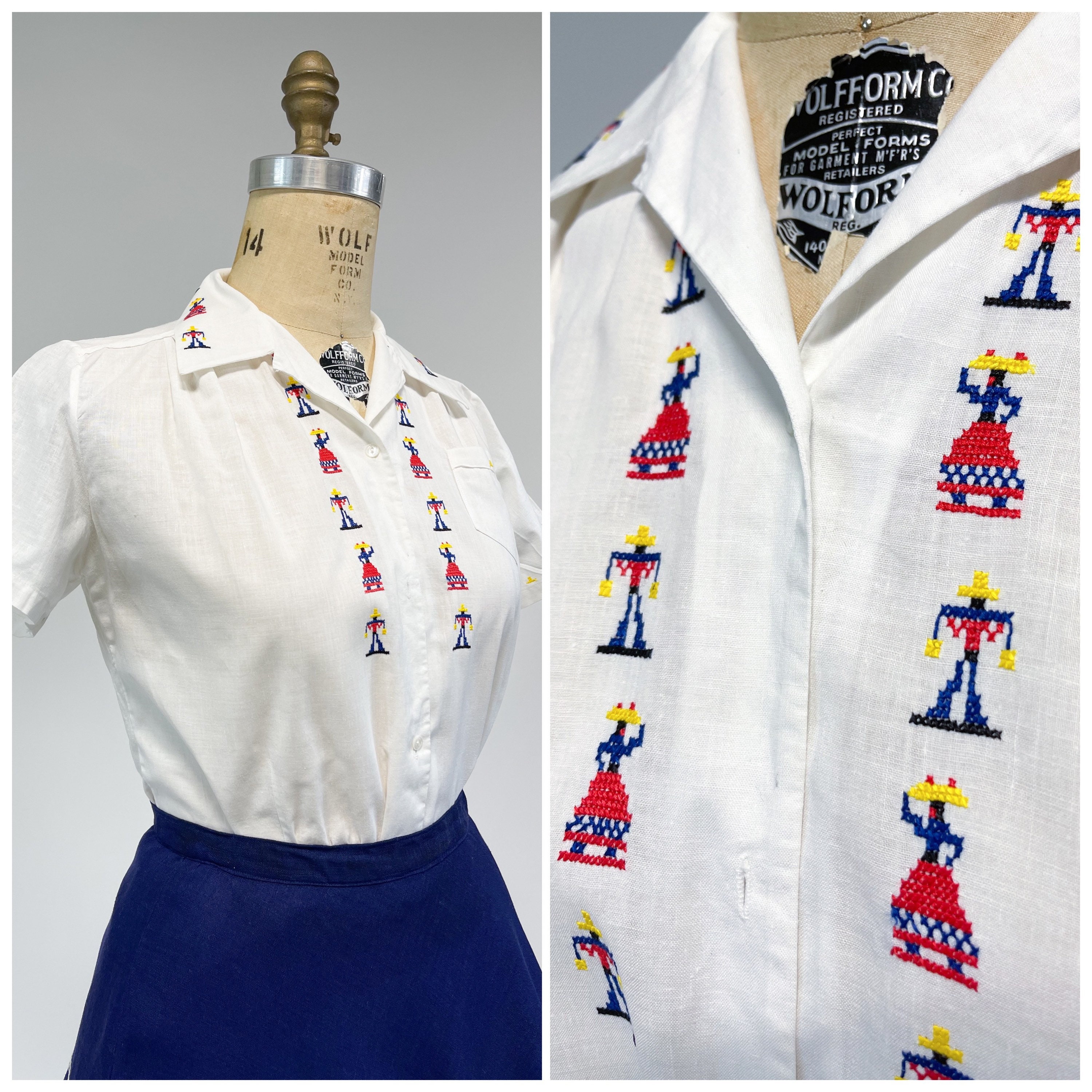 ✨超希少✨ヴィンテージ 1950 年代 ノベルティ プリント かかし