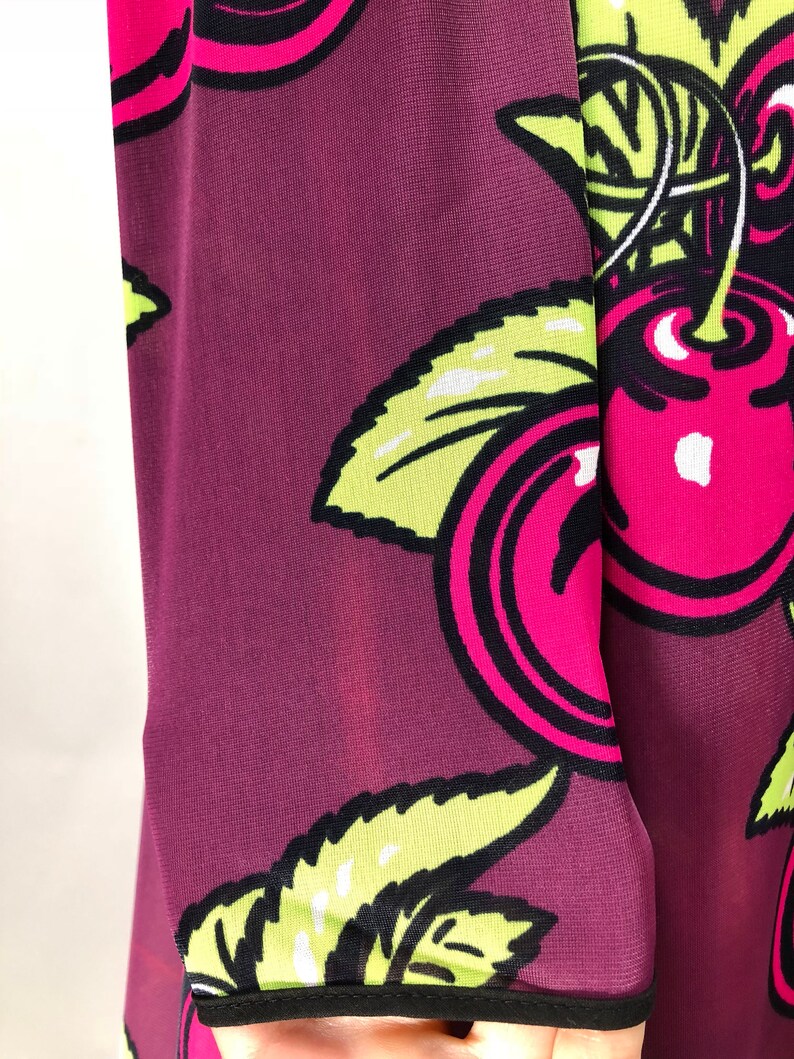 Rare Vintage 1970s Alley Cat Betsey Johnson Iconic Cherry Etsy