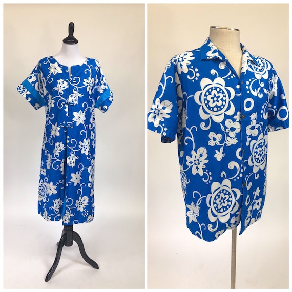 vintage royal hawaiian dress