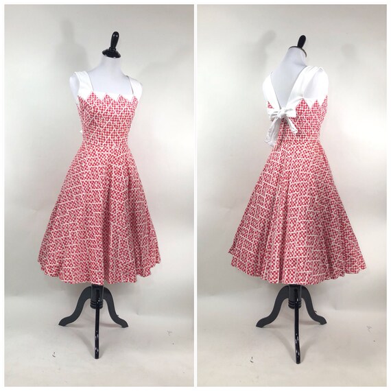 rhinestone skirt 50s