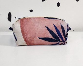 Cosmetic Bag - Makeup Bag - Travel Makeup Bag - Zipper Bag