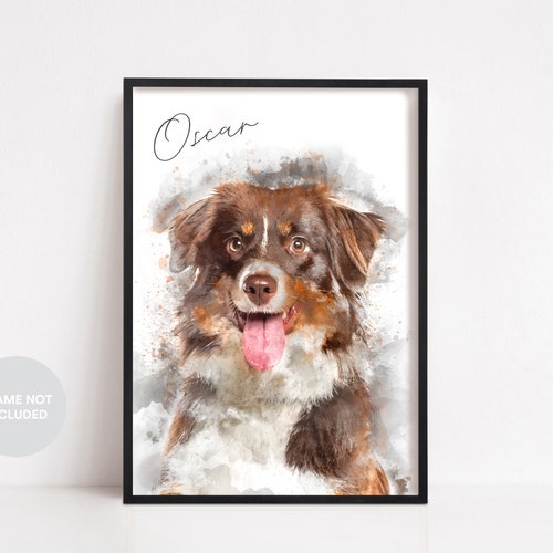 custom pet art prints