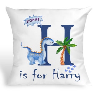 Sophie Allport /'Dinosaur/' Fabric Handmade Cushions