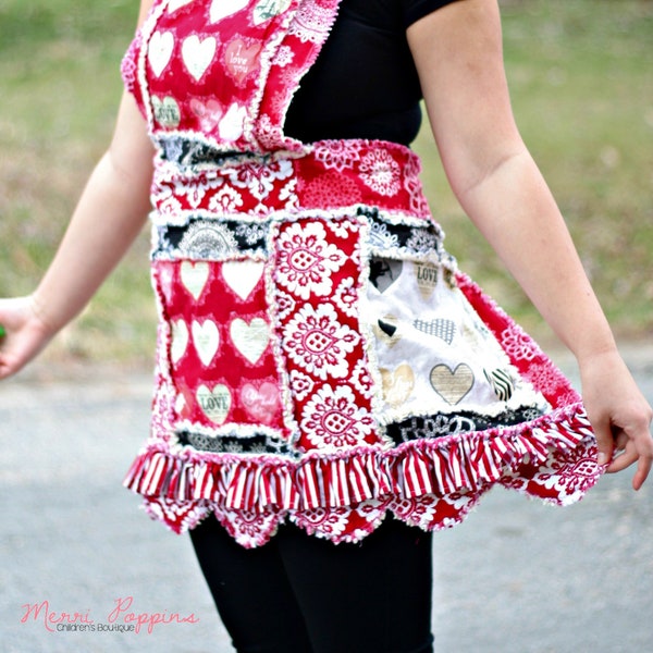 Apron Pattern PDF, Aprons for Women Sewing Patterns, Modern Quilt Pattern