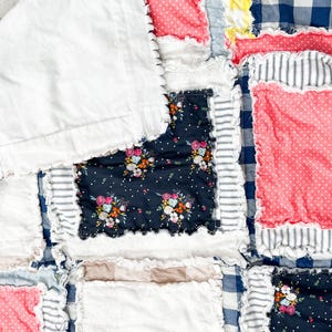 Pattern For Two Step Rag Quilt Easy Rag Quilt Pattern – Twin Size, Beginner Sewing Project (PDF ...