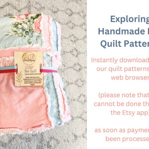 Around the World PDF Quilt Patterns, Baby Girl Quilt Boy Quilt Pattern Ebook PDF image 7