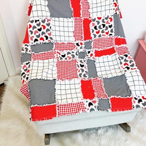 Patchwork-Muster mit verschwindenden 9 Patches (PDF), Nähprojekt für Babys