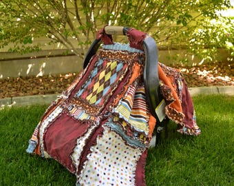 Car Seat Cover Easy to Make Rag Quilt Patterns Ebook PDF Quilt Patterns