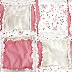 Easy Peasy Rag Quilt Pattern PDF – Beginner-Friendly Baby Quilt Pattern, Make Any Size, Instant Download, DIY Quilting Tutorial