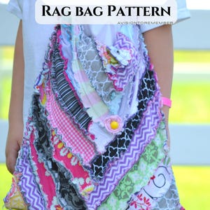 Herringbone Tote Bag Rag Quilt Pattern | Jelly Roll Bag Oversized Bag Sew Quilted Tote DIY | Everyday Bag Sewing Tutorial | Scrappy Bag PDF