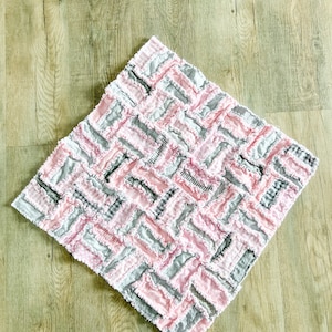 Jelly Roll Rag Quilt Pattern PDF, Rail Fence Baby Quilt Pattern, Strip ...