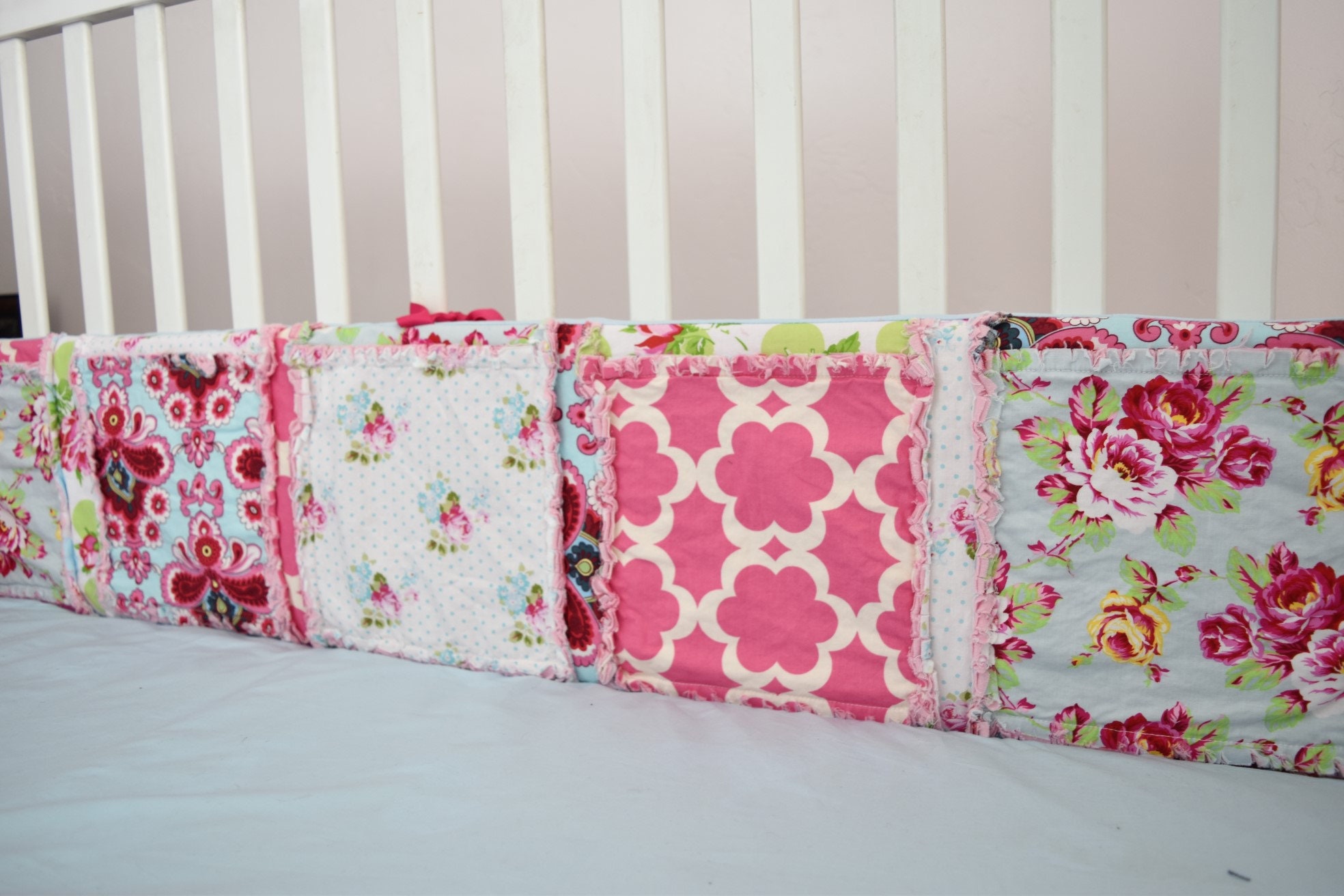 Baby Bumper Pads Sewing Pattern Crib Bumper Pattern Rag Etsy