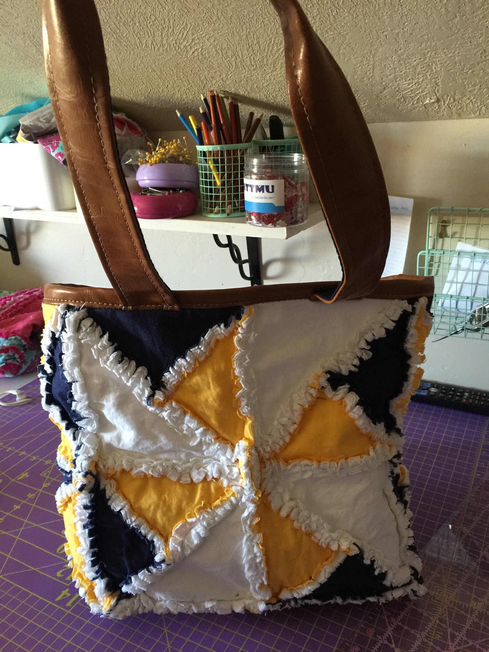 Rag Quilt Bag Pattern Indie Sewing Pattern Pinwheel Quilt Etsy