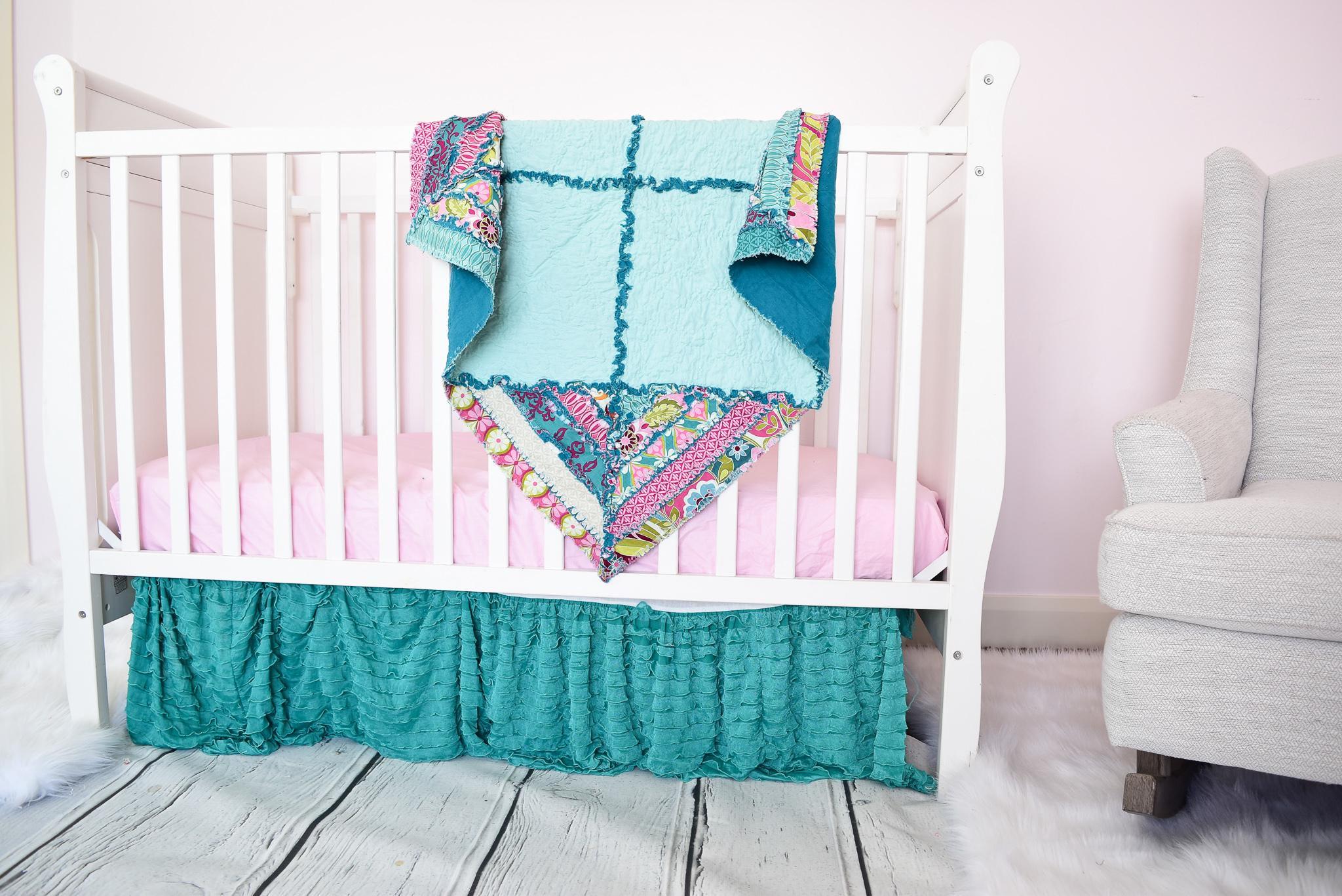 Jelly Roll Strip Rag Quilt PDF Pattern PDF – Anfänger Baby Quilt ...
