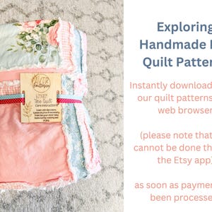 Butterfly Patchwork Quilt Pattern PDF, Easy Baby Quilt Rag Quilt ...