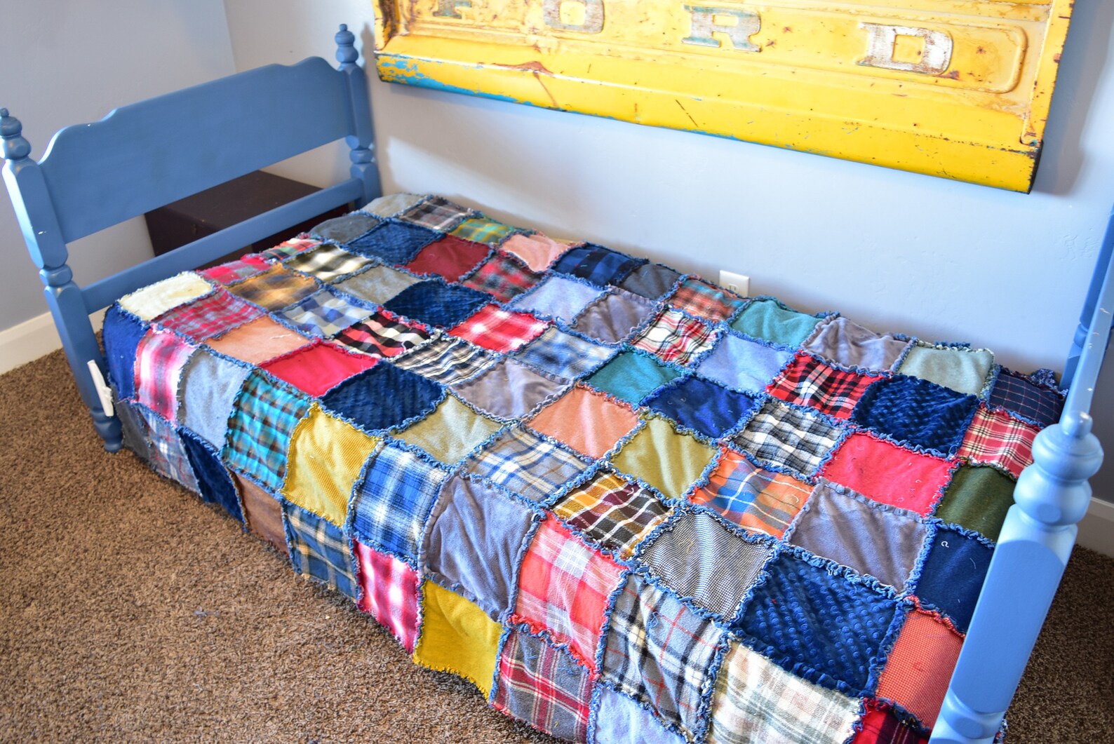 Rag Quilt Pattern Using 10 Inch Squares Rag Quilt Pattern Etsy
